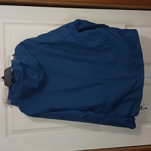 Vintage LL Bean 2-piece half zip windbreaker rain suit jogging pants - L - blue - Picture 6 of 16